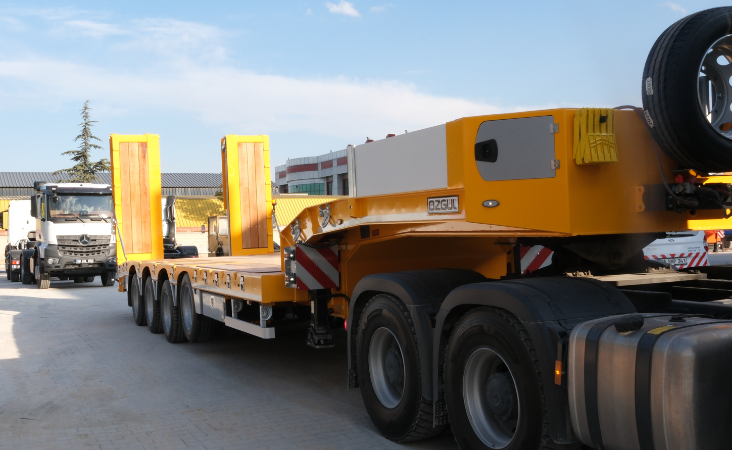 4 Dingilli Sabit Lowbed